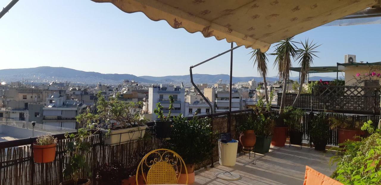 Penthouse Balcony Close To Acropolis Leilighet Athen Eksteriør bilde