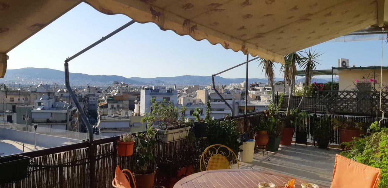 Penthouse Balcony Close To Acropolis Leilighet Athen Eksteriør bilde